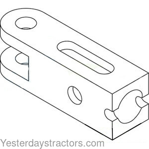 Farmall 1066 Stabilizer Yoke 406248R2