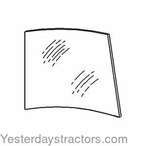 John Deere 8440 Cab Glass - Left Hand 410122
