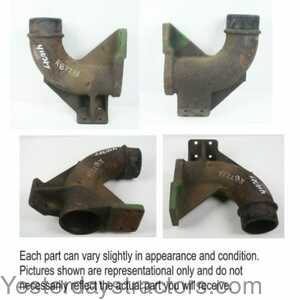 John Deere 4955 Exhaust Elbow 410217