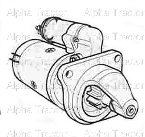 Massey Ferguson 240 Starter S.41137