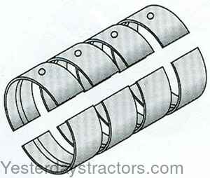 Ferguson TO35 Main Bearing Set 830897M91