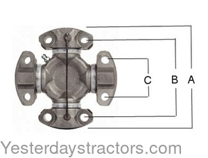 Allis Chalmers 8030 Front Axle Bearing Assembly 4315375