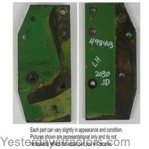 John Deere 930 Sway Block Support Plate - Left Hand 498403