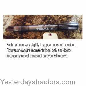 Massey Ferguson 1150 PTO Drive Shaft - Front 498642