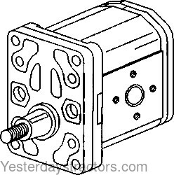 Ford 766DT Hydraulic Pump 5129488