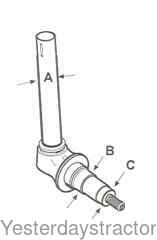 Farmall 484 Spindle 527292R92