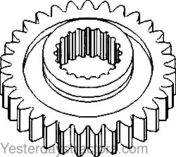 Farmall 986 Gear 528675R1