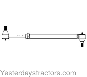 Massey Ferguson 65 Tie Rod Assembly 553319