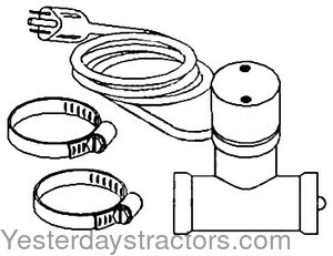 Allis Chalmers WC Engine Heater 5B15