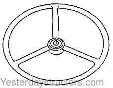Farmall Super C Steering Wheel 60070D-OE