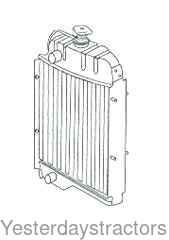 Allis Chalmers C Radiator 70214337