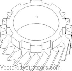 Allis Chalmers D15 Gear 70228294