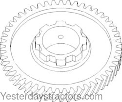 Allis Chalmers D12 Gear 70228296