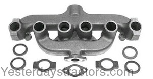 Allis Chalmers WC Intake and Exhaust Manifold 70229416