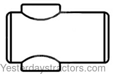 Allis Chalmers D15 Lift Rod Trunnion 70234884