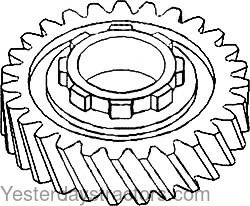 Allis Chalmers D19 Third Gear 70240940