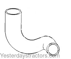 Allis Chalmers 190 Radiator Hose Lower 70248233