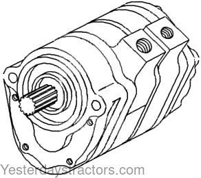 Allis Chalmers 190XT Hydraulic Pump 70248736