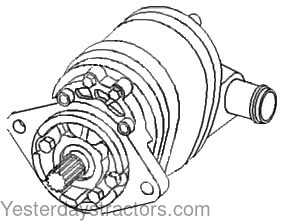 Allis Chalmers 185 Hydraulic Pump 70249469