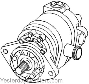 Allis Chalmers 190XT III Hydraulic Pump 70257005