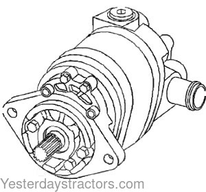 Allis Chalmers 6060 Hydraulic Pump 70263552