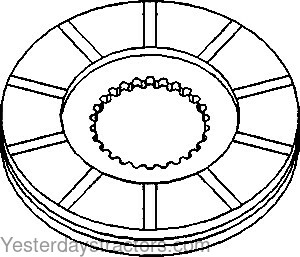 Oliver White 2 44 Brake Disc 70277353