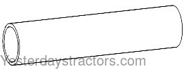 Massey Ferguson 2244 Radiator Hose 731256M1