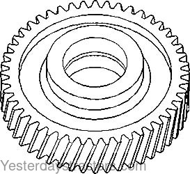 Massey Ferguson 560 Gear 731628M91