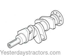 Massey Ferguson 50 Crankshaft 736532M91