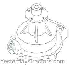 Allis Chalmers D21 Water Pump 74007554