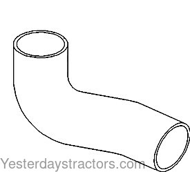 Massey Ferguson 1080 Radiator Bypass Hose 747946M91