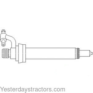 Farmall 986 Fuel Injector 749680C91