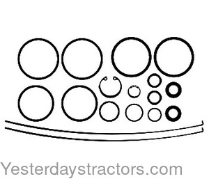 Farmall 3088 Clutch Booster Seal Kit 75414C91