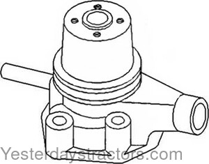 Allis Chalmers D10 Water Pump 79004256