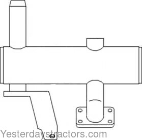 Ford 6810S Muffler 82011360