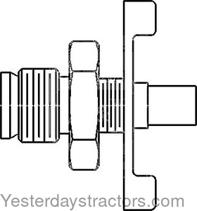 Ferguson TEF20 Radiator Drain Tap 828085M1