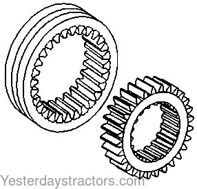 Ford 7100 Gear Shift Coupler 82983825