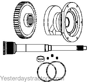 Farmall 1066 Torque Amplifier Elimination Kit 830431