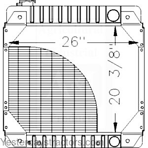 Ford 9030V Radiator 86018393