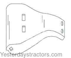 Ford 800 Seat Hinge R0643