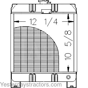 86561696 Radiator 86561696