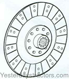 Ferguson TEF20 Clutch Disc 8778