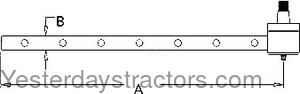 Massey Ferguson 765 Tie Rod 880010M92