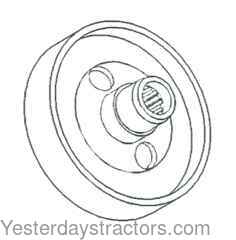 Farmall M Brake Drum 8821DB