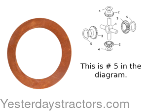 897726M1 Differential Planetary Thrust Washer 897726M1