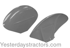 Massey Ferguson 202 Fender With Bracket 8N16312
