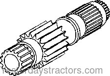 957E7111D Countershaft 957E7111D