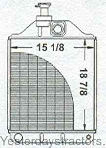 885579M93 Radiator 885579M93