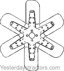 Farmall 656 Fan A173726