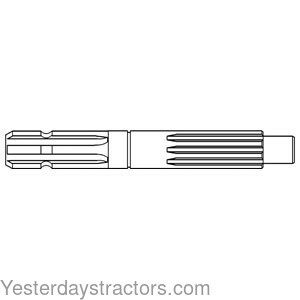 Case 400B PTO Shafts A39092